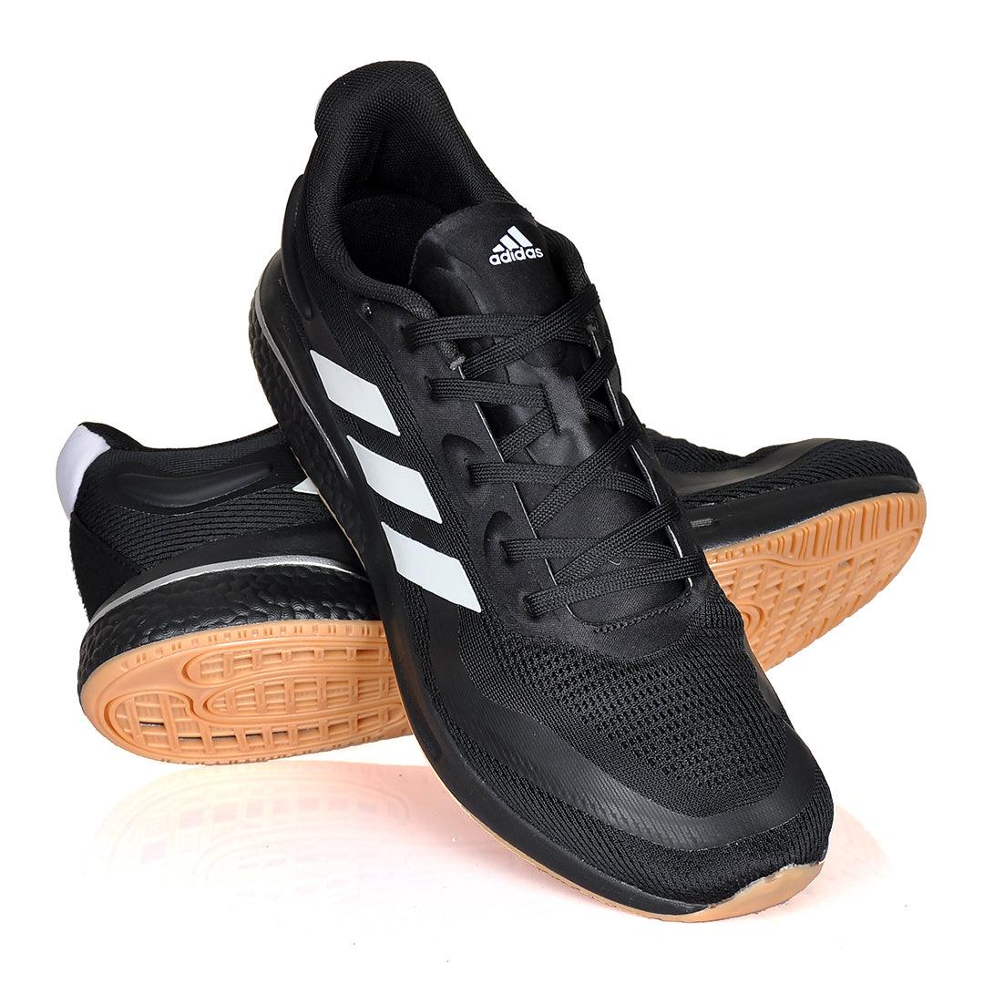 AD Supernova Breathable Designed Sneakers- Black - Obeezi.com
