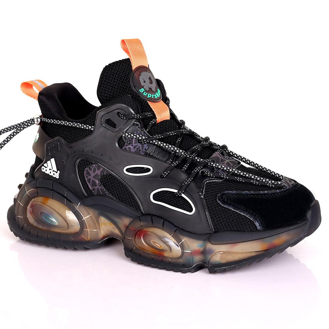 AD Surprskaa Fashion Breathable Outdoor sneakers- Black - Obeezi.com