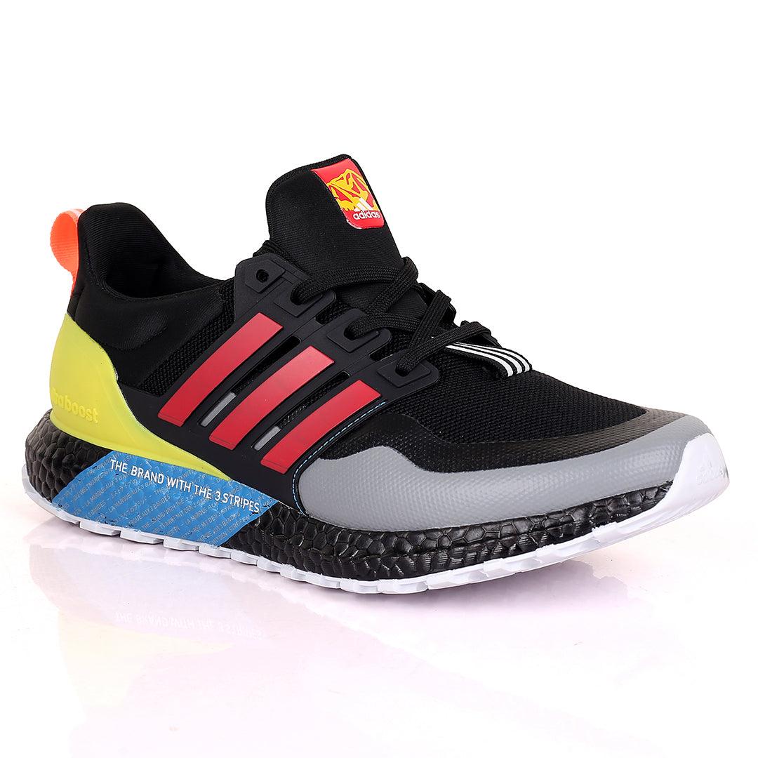 AD Three Guard Stripe Branded Multi-Color Sneakers - Obeezi.com