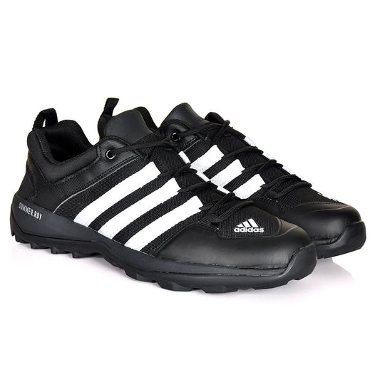 AD Traxion Summer 3 Stripes Sneakers- Black - Obeezi.com