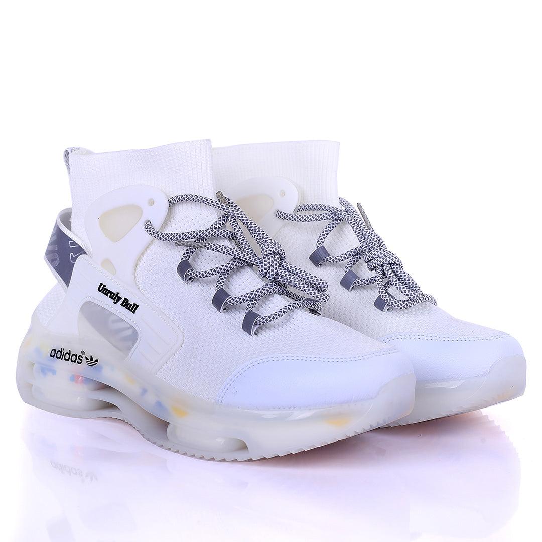 AD Unruly Bull Fashionable Trendy Sneakers- White - Obeezi.com