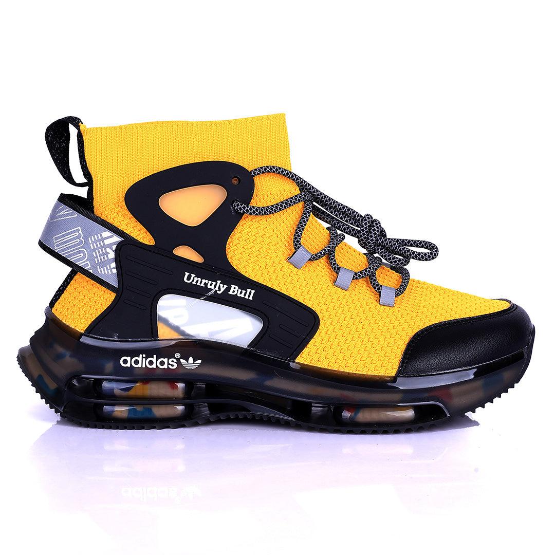 AD Unruly Bull Fashionable Trendy Sneakers- Yellow - Obeezi.com