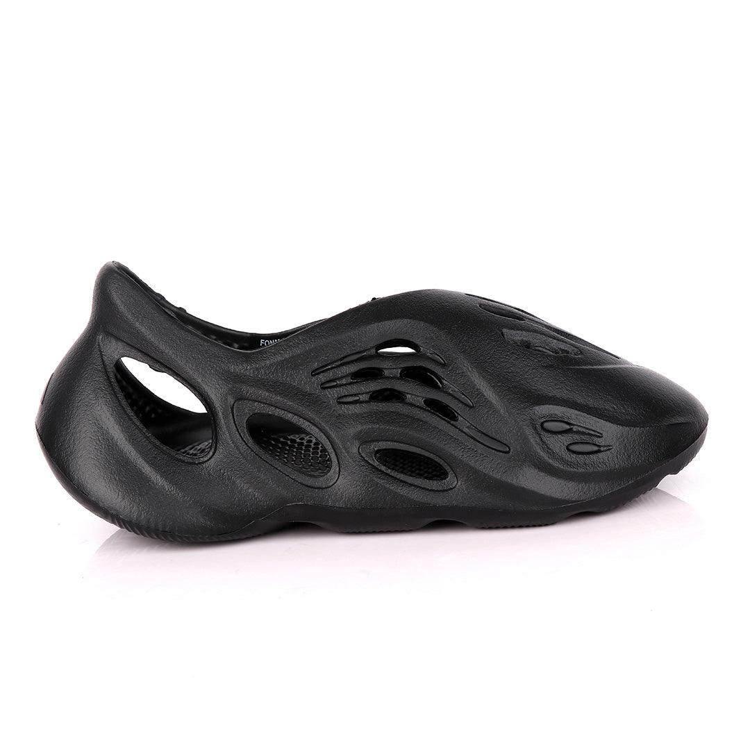 AD Yeezy Foam Runner Black Sneakers - Obeezi