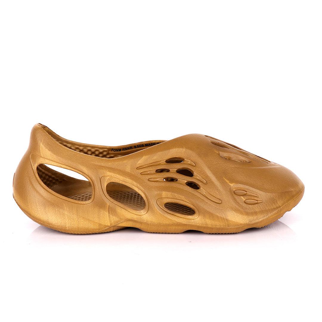 AD Yeezy Foam Runner Brown Sneakers - Obeezi