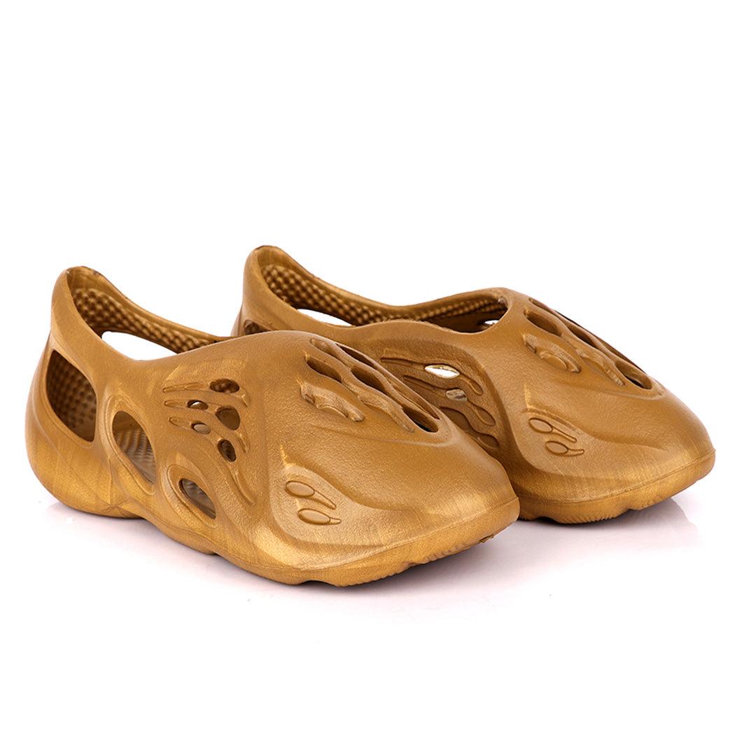 AD Yeezy Foam Runner Brown Sneakers - Obeezi