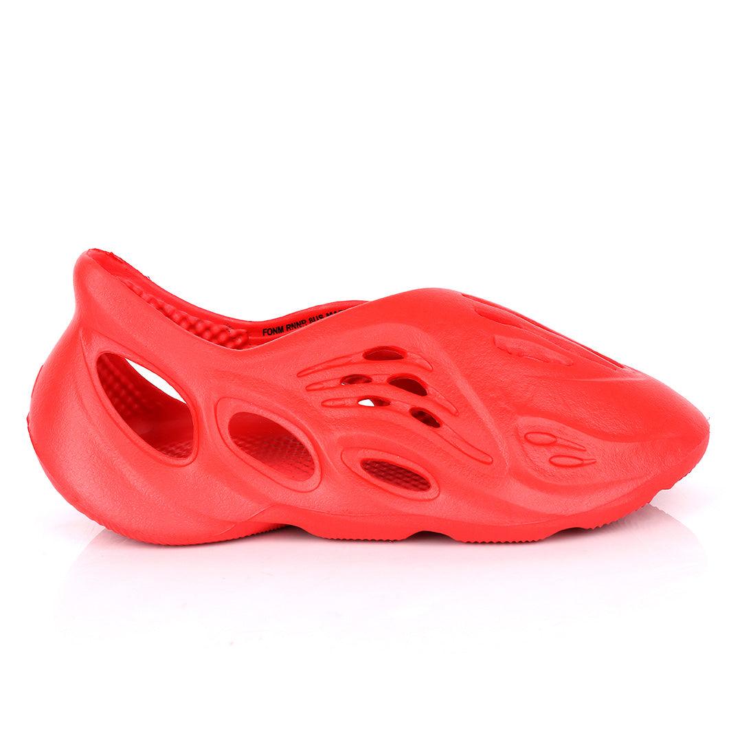 AD Yeezy Foam Runner Red Sneakers - Obeezi