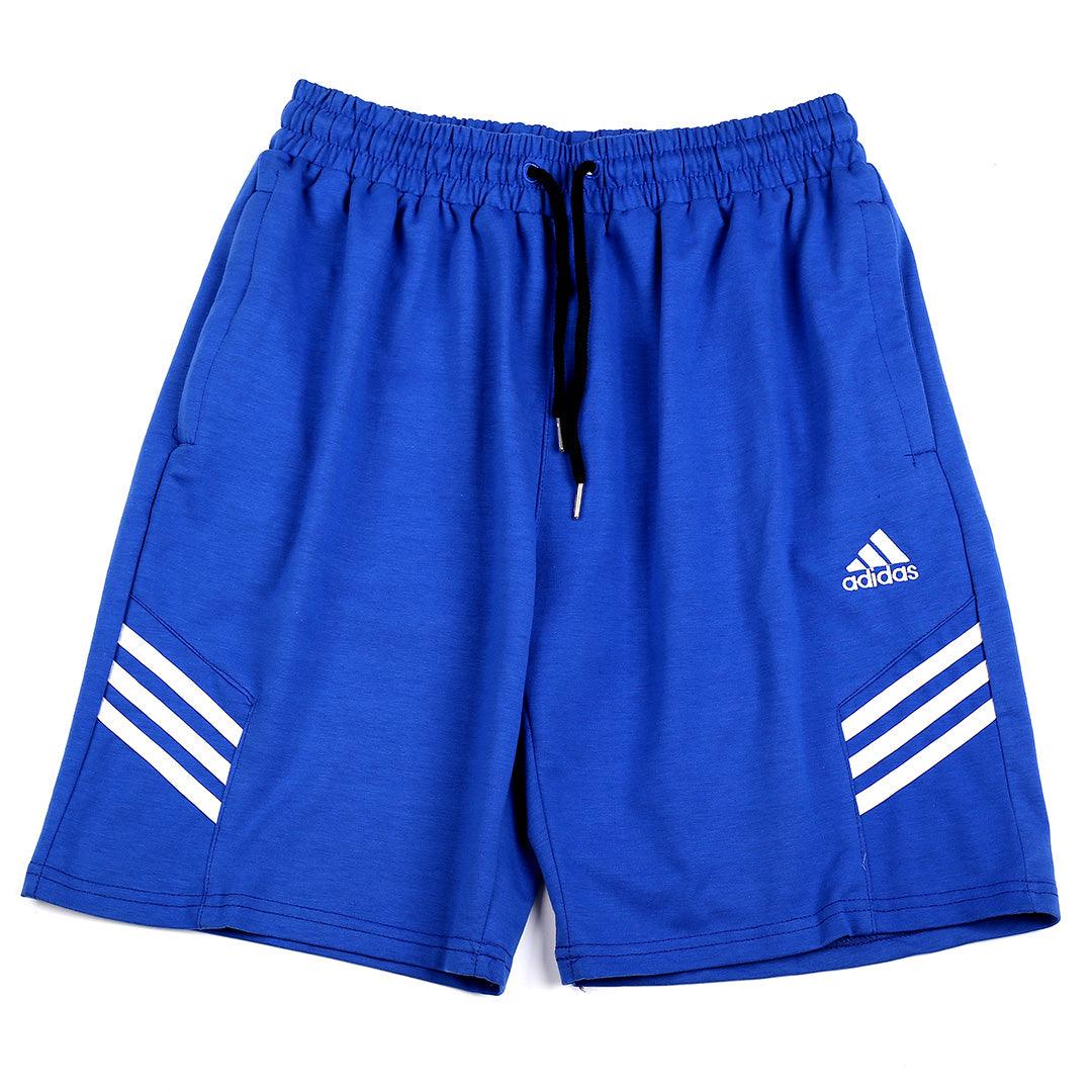Adid Organic Cotton Blend Drawstrings Short - Blue - Obeezi.com