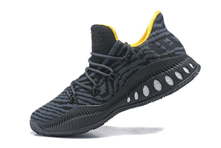 Adidas 2017 Crazy Explosive Low Primeknit Black Yellow - Obeezi