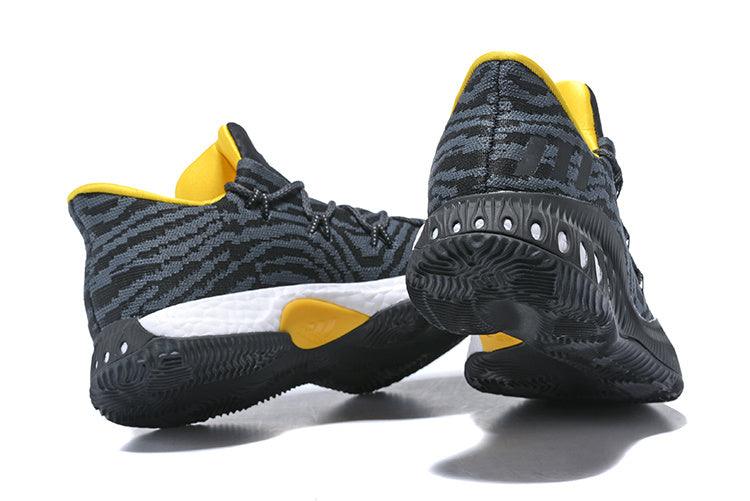 Adidas 2017 Crazy Explosive Low Primeknit Black Yellow - Obeezi