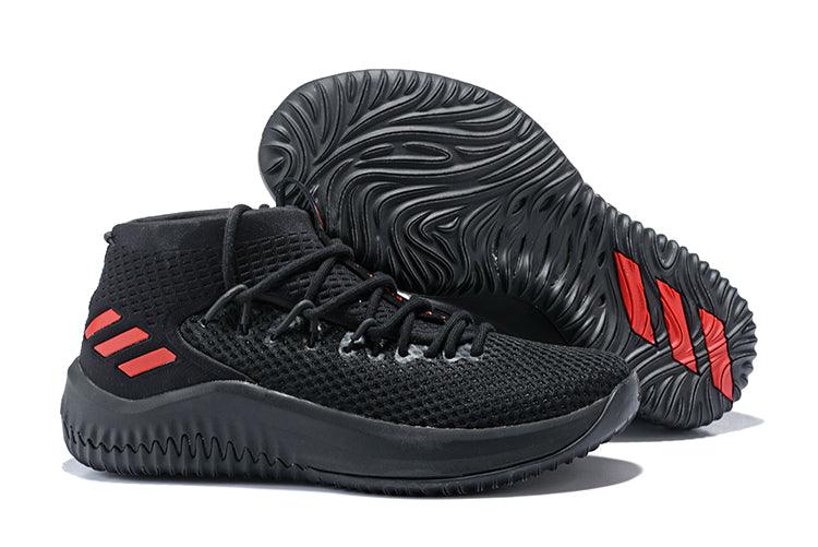 Adidas 2018 Dame 4 Basketball sneaker- Black/Red - Obeezi