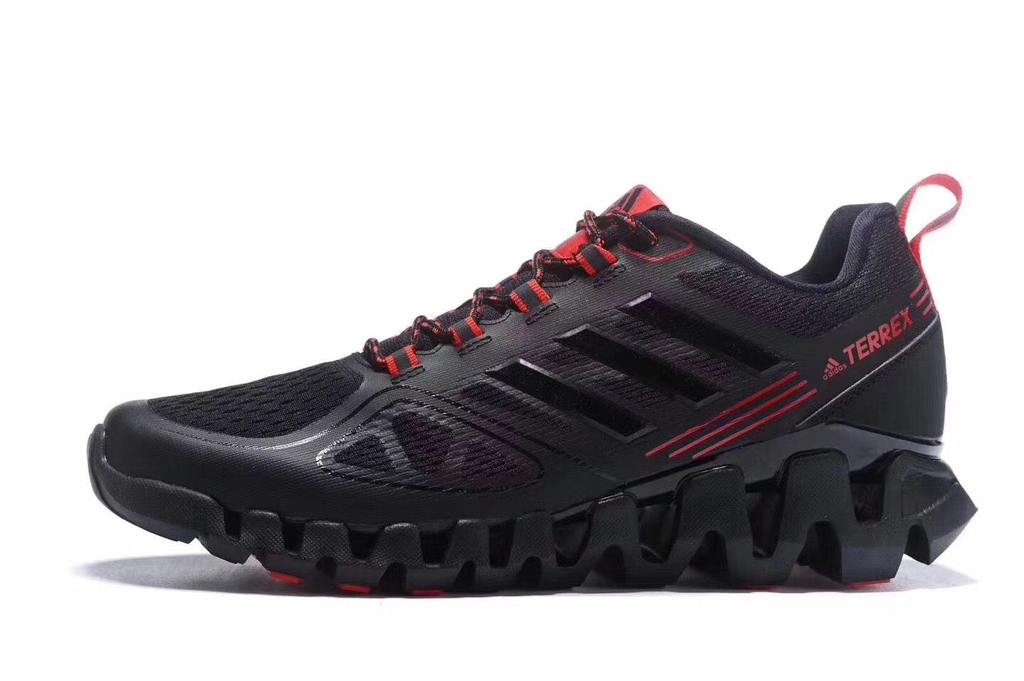 Adidas 2019 Terrex Core Black Red Sneaker - Obeezi