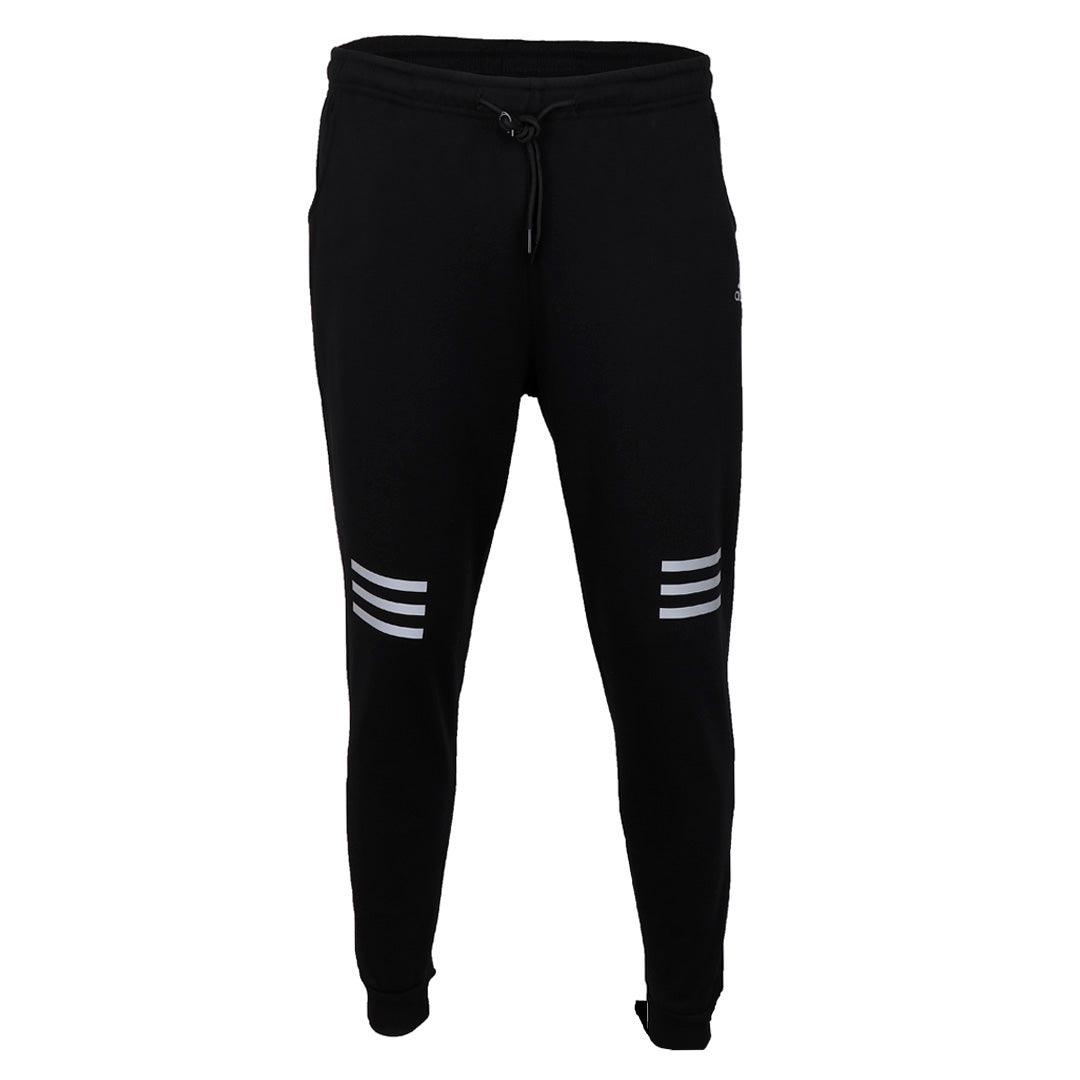 Adidas 3 Straps Men's Active Basic Joggers-Black - Obeezi