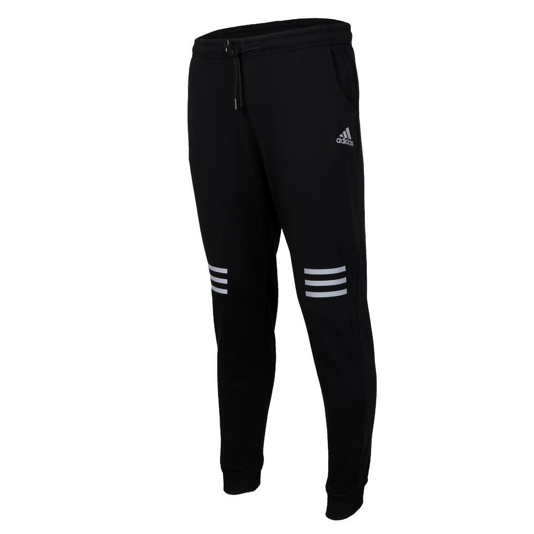 Adidas 3 Straps Men's Active Basic Joggers-Black - Obeezi