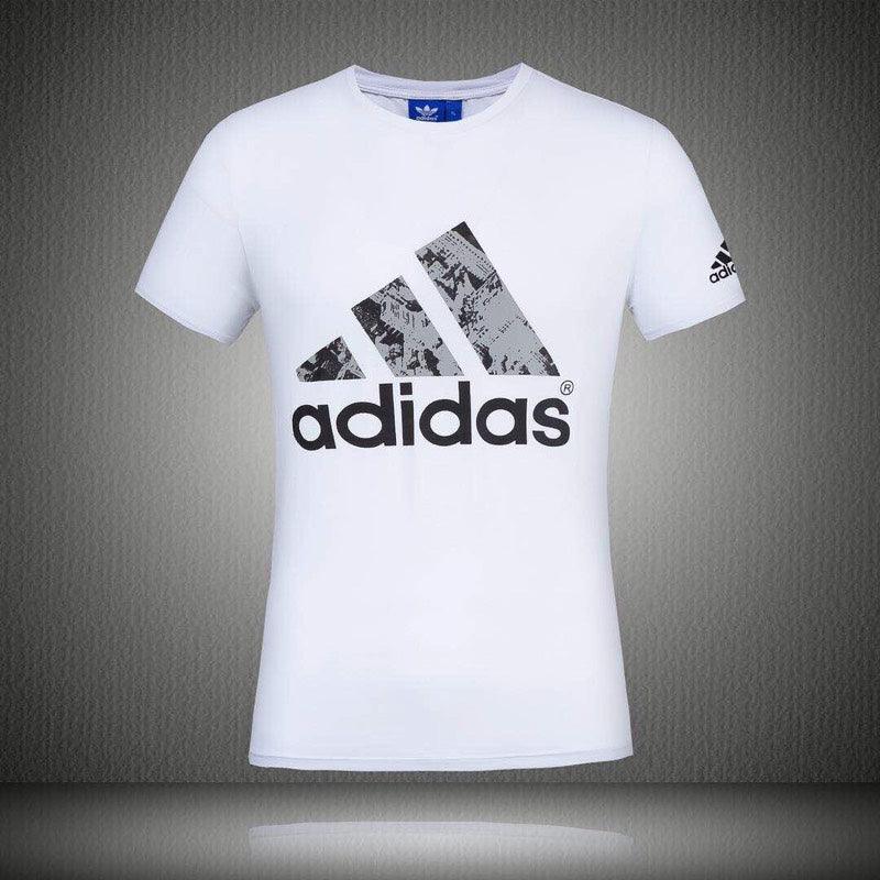 Adidas 3-Stripes Camo Perforated T-Shirt White - Obeezi