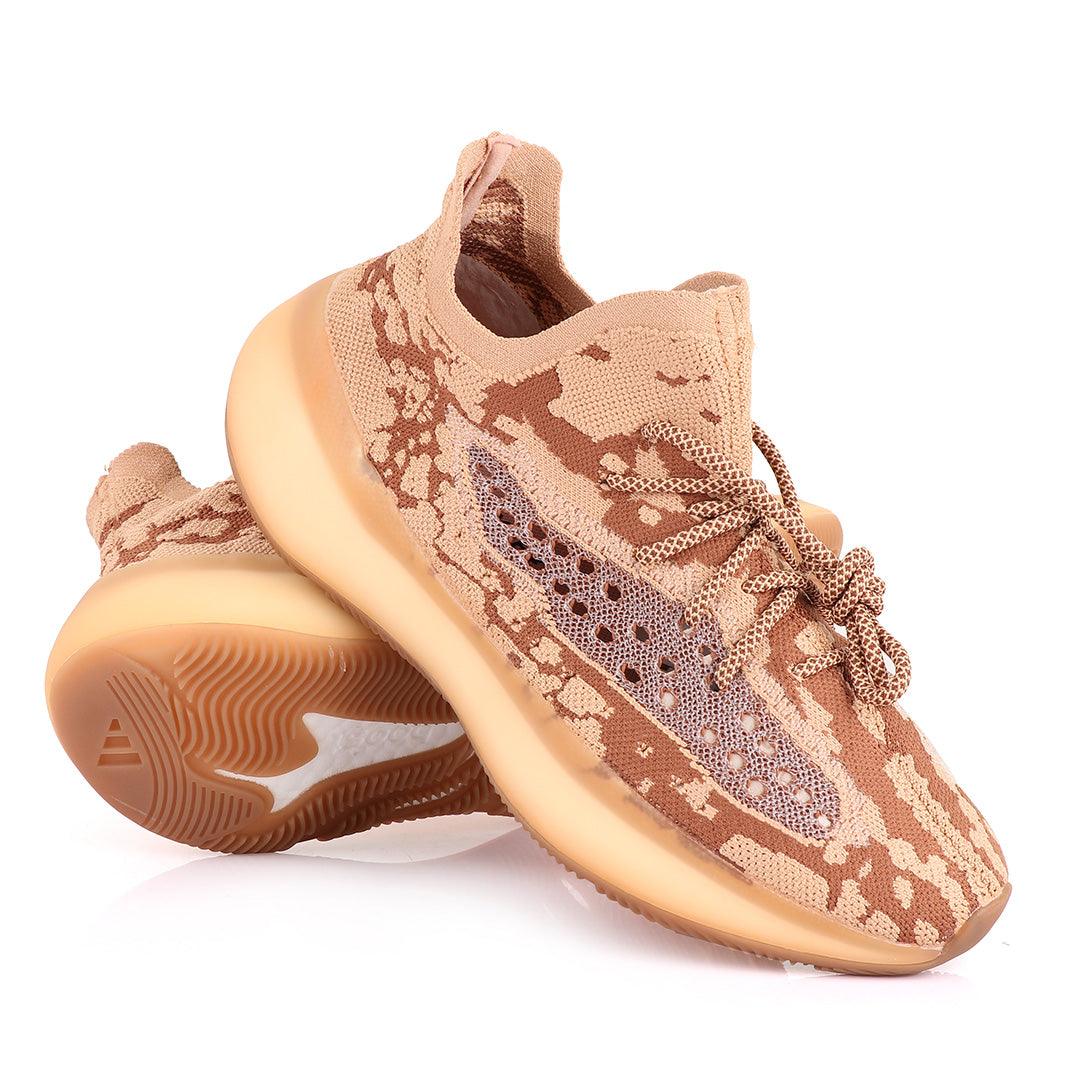 Adidas 350 Yeezy Boost Brown Shade Sneakers - Obeezi
