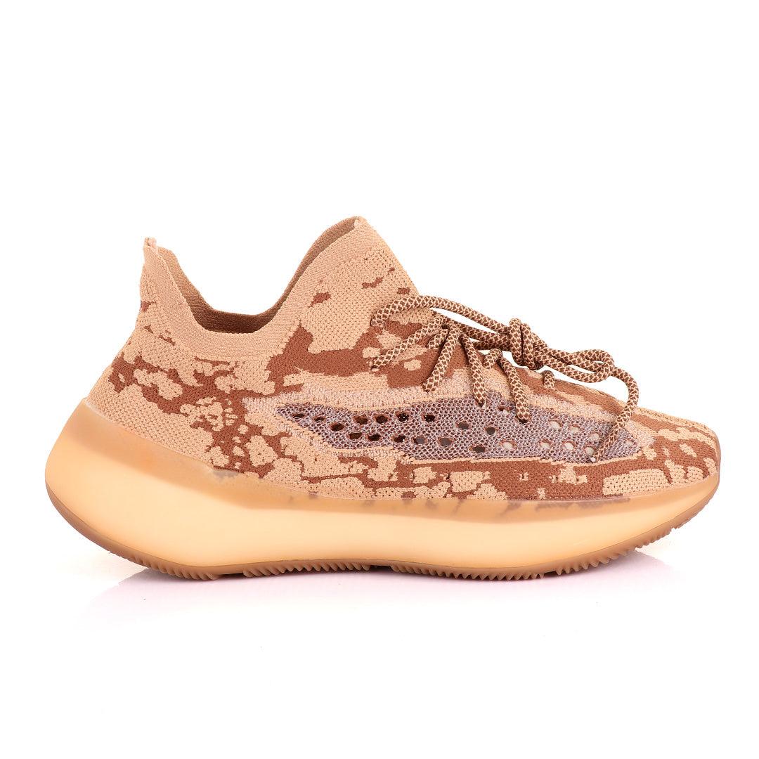 Adidas 350 Yeezy Boost Brown Shade Sneakers - Obeezi