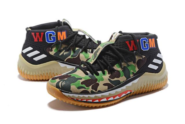 Adidas Bape Dame 4 Green - Obeezi