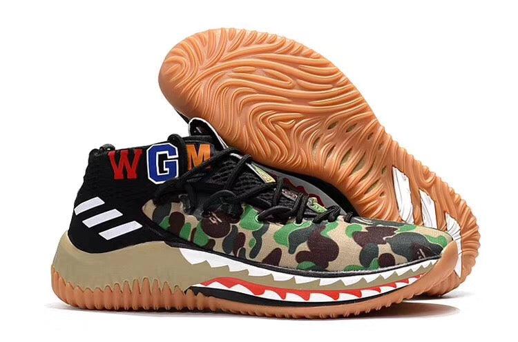 Adidas Bape Dame 4 Green - Obeezi