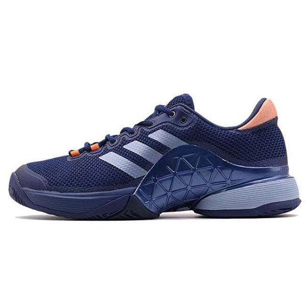 Adidas Barricade 2018 Navy Blue White Sneakers - Obeezi