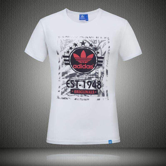 Adidas Camo Tongue White T-Shirt - Obeezi