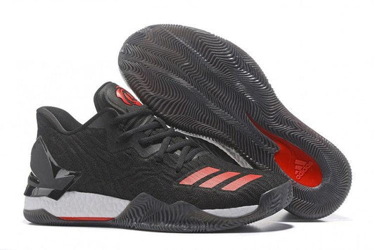 Adidas D Rose 7 Low Men's Basketball Shoe Black Red - Obeezi