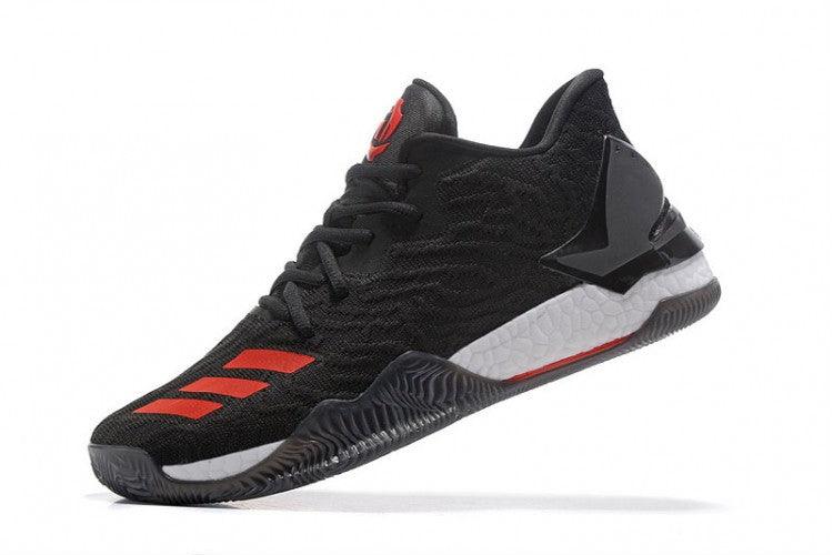 Adidas D Rose 7 Low Men's Basketball Shoe Black Red - Obeezi