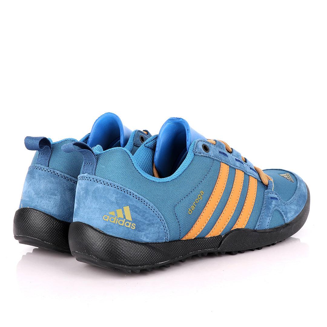 Adidas Daroga Trendy Blue And Brown Sneakers - Obeezi