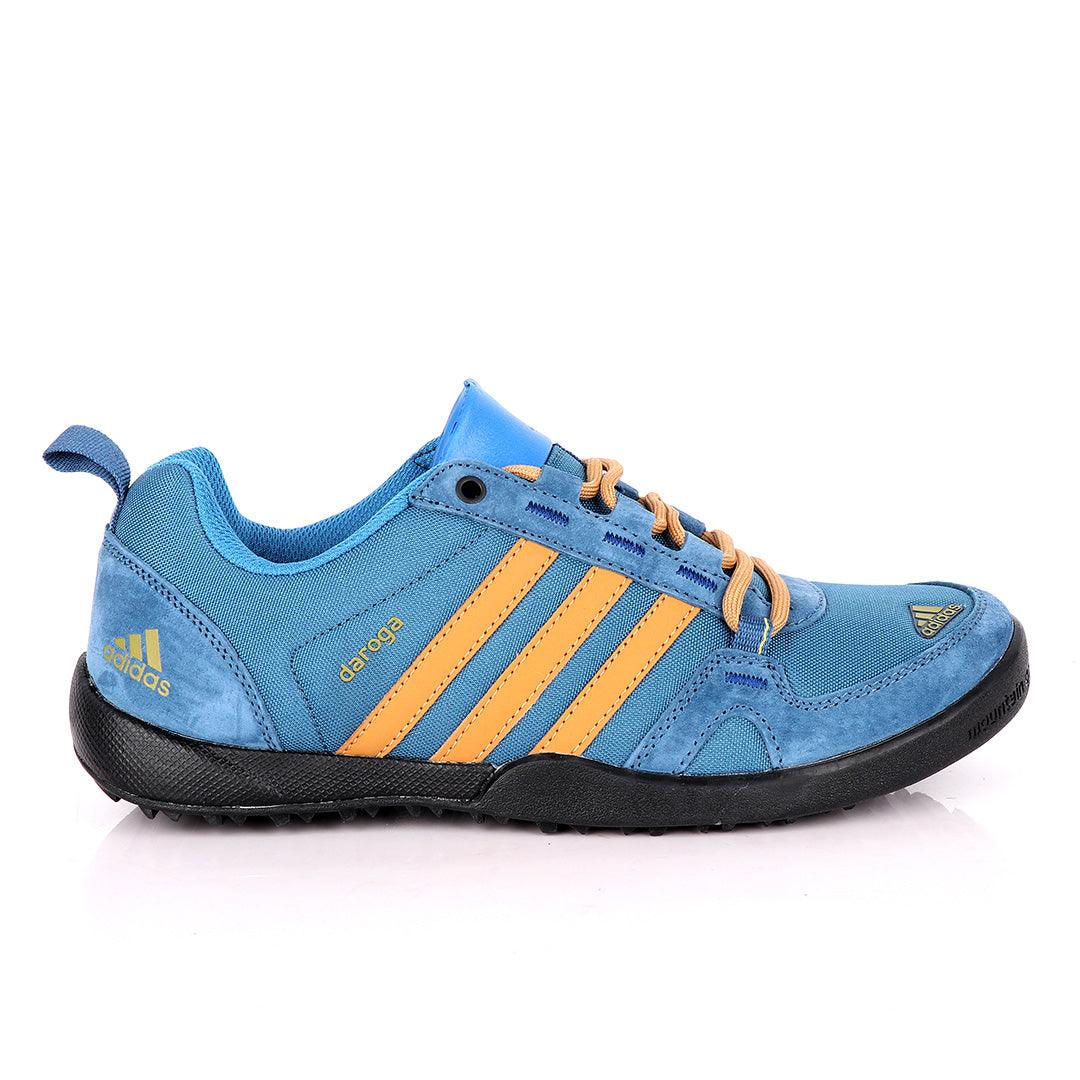 Adidas Daroga Trendy Blue And Brown Sneakers - Obeezi