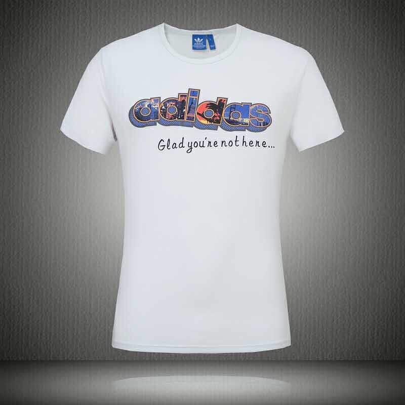 Adidas Glad You Not Here T-shirt White - Obeezi