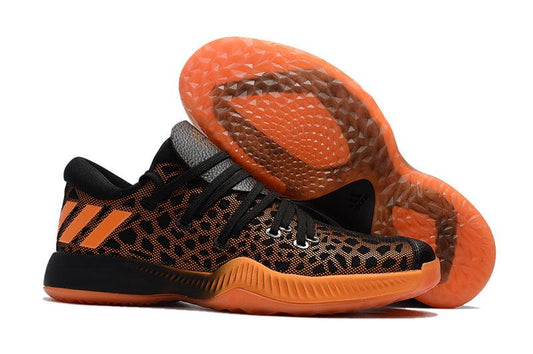 Adidas Harden Cheetah Sneaker Black Orange - Obeezi