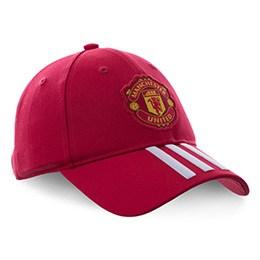 Adidas Manchester United FC 3-Stripes Cap Red - Obeezi.com