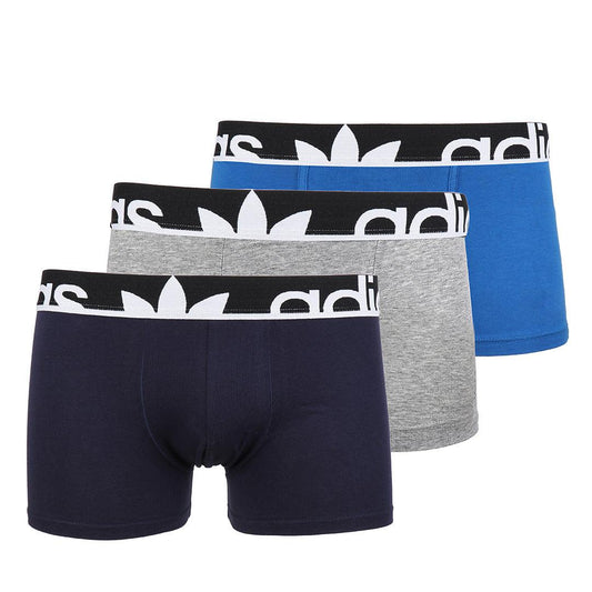 Adidas Original Men's 3 In 1 Pack Cotton Boxers - Obeezi.com