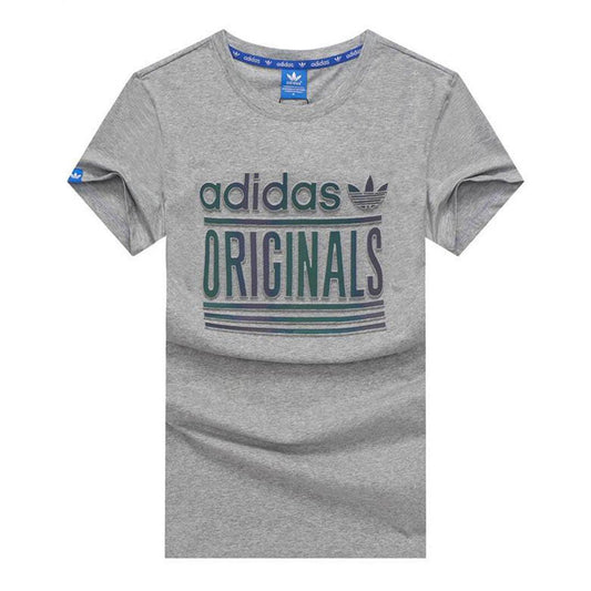 Adidas Originals 3 Stripes T-shirt-Ash - Obeezi