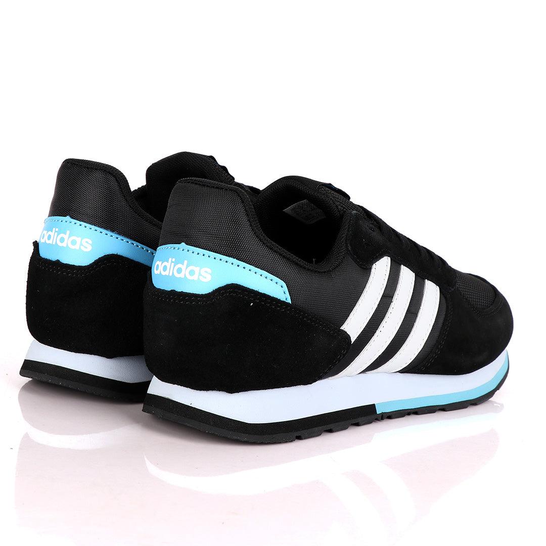 Adidas Originals Black And Blue Sneakers - Obeezi