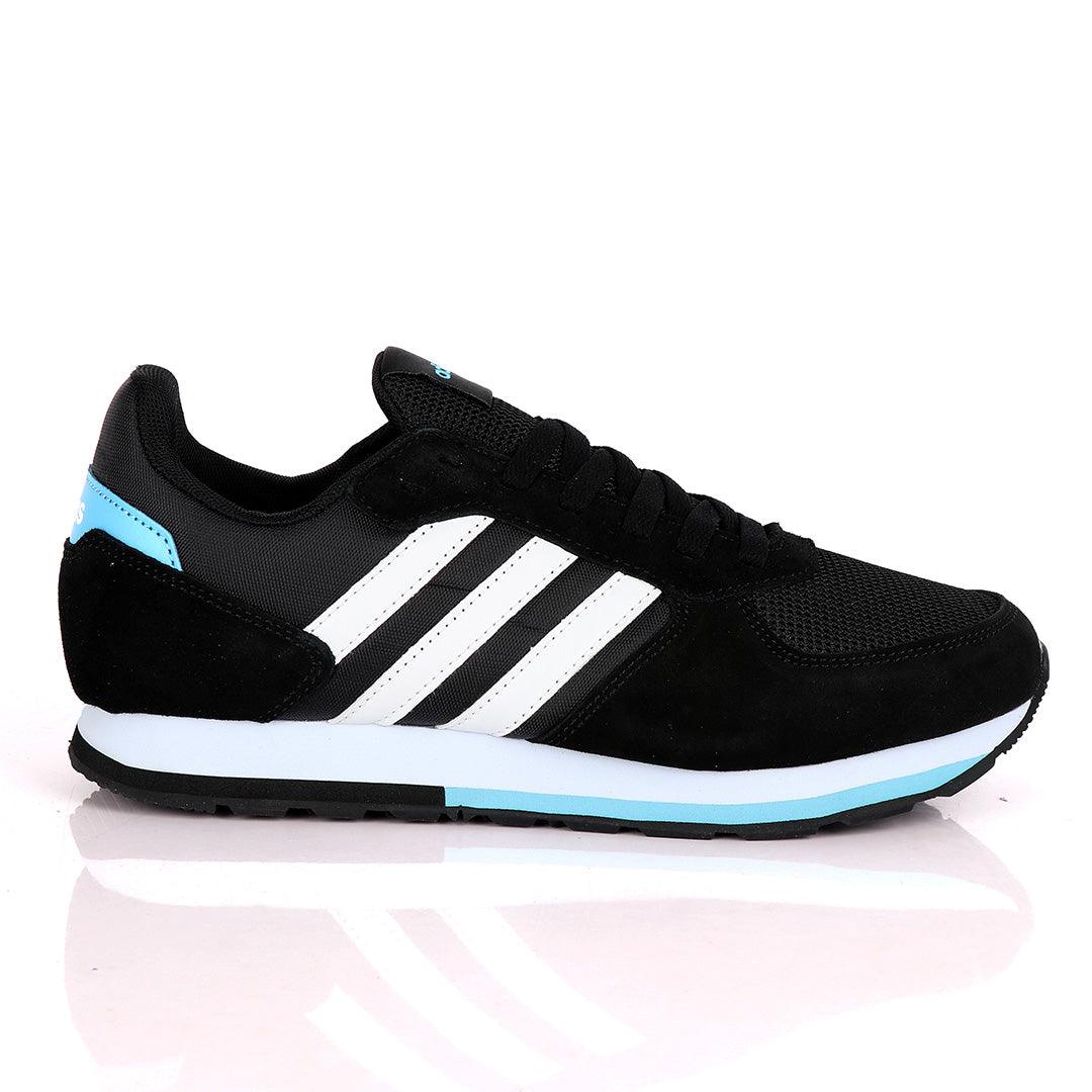 Adidas Originals Black And Blue Sneakers - Obeezi
