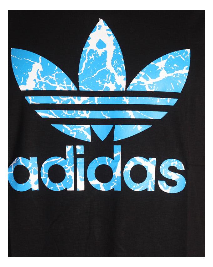 Adidas Originals Black Round Neck T Shirts - Obeezi