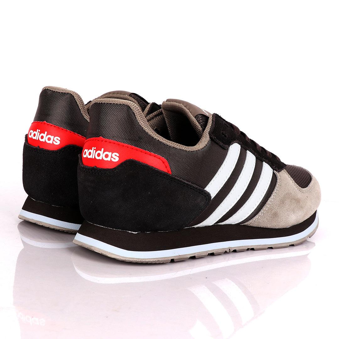 Adidas Originals Brown And Grey Sneakers - Obeezi