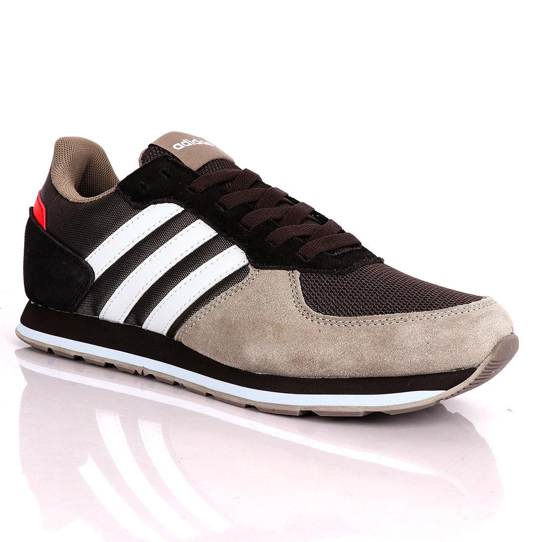 Adidas Originals Brown And Grey Sneakers - Obeezi