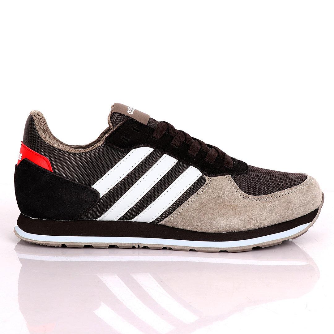Adidas Originals Brown And Grey Sneakers - Obeezi