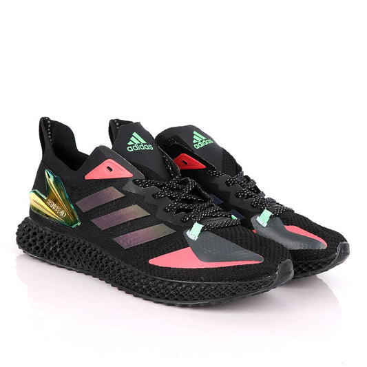 Adidas Originals Consortium Sense 4D Black And Maceron Sneakers - Obeezi