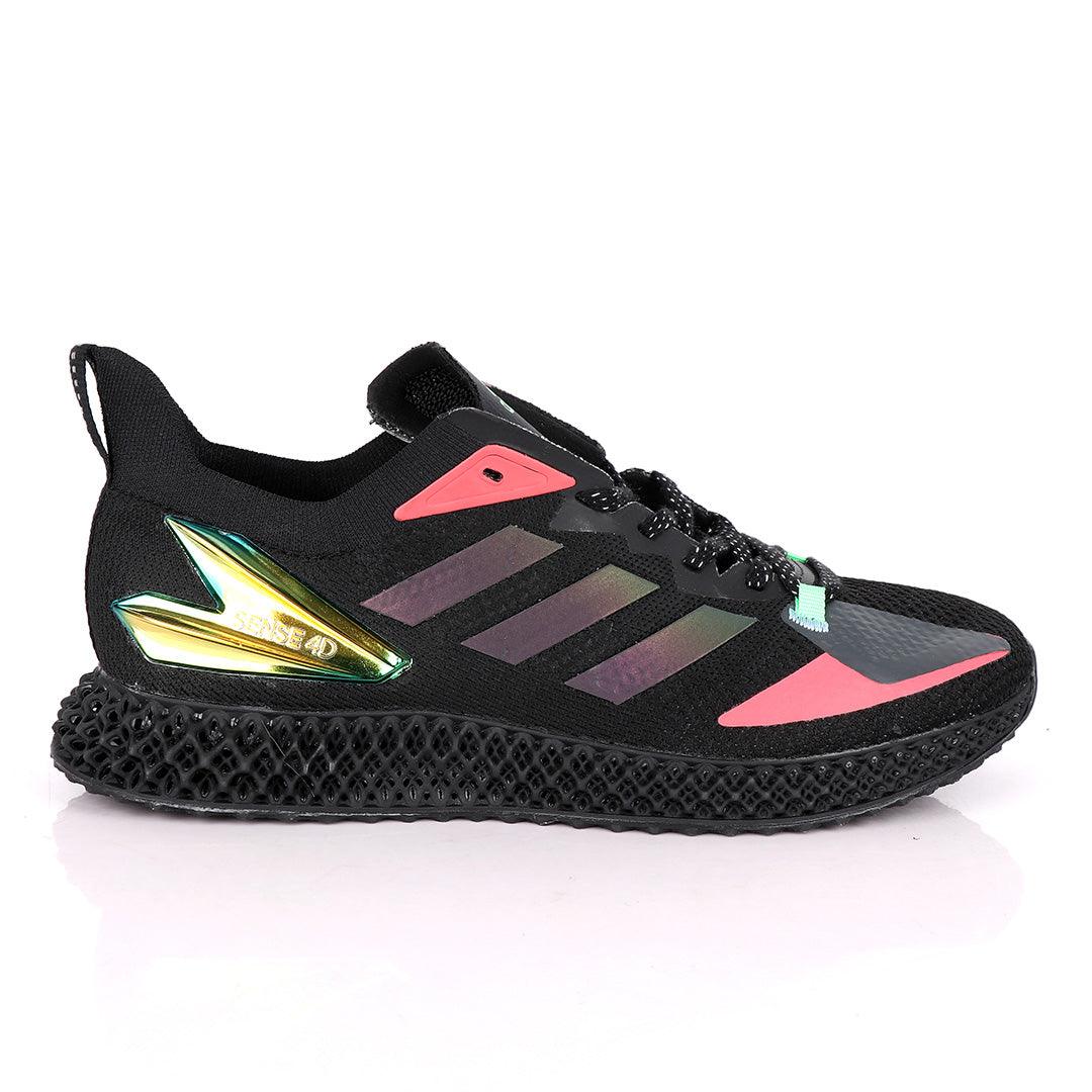 Adidas Originals Consortium Sense 4D Black And Maceron Sneakers - Obeezi