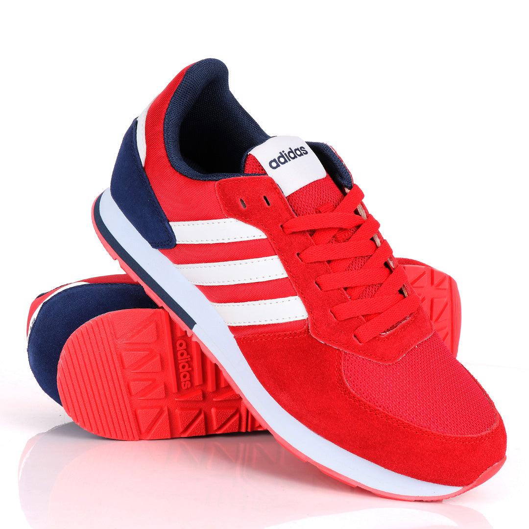 Adidas Originals Red And NavyBlue Sneakers - Obeezi