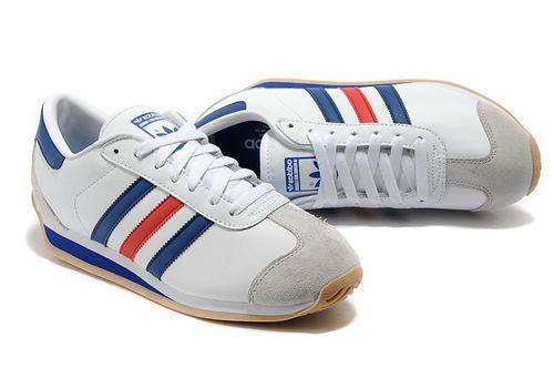 Adidas Originals Speedcross 3 Retro Shoes White Blue Red - Obeezi