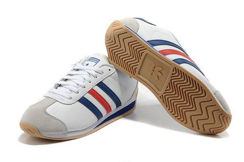 Adidas Originals Speedcross 3 Retro Shoes White Blue Red - Obeezi