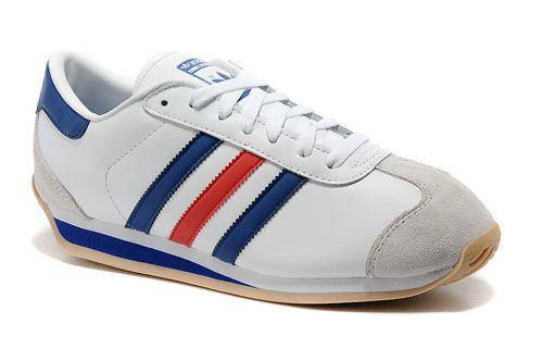 Adidas Originals Speedcross 3 Retro Shoes White Blue Red - Obeezi