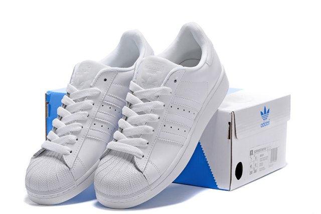Adidas Originals Superstar 2 Leather Casual Sneakers White - Obeezi