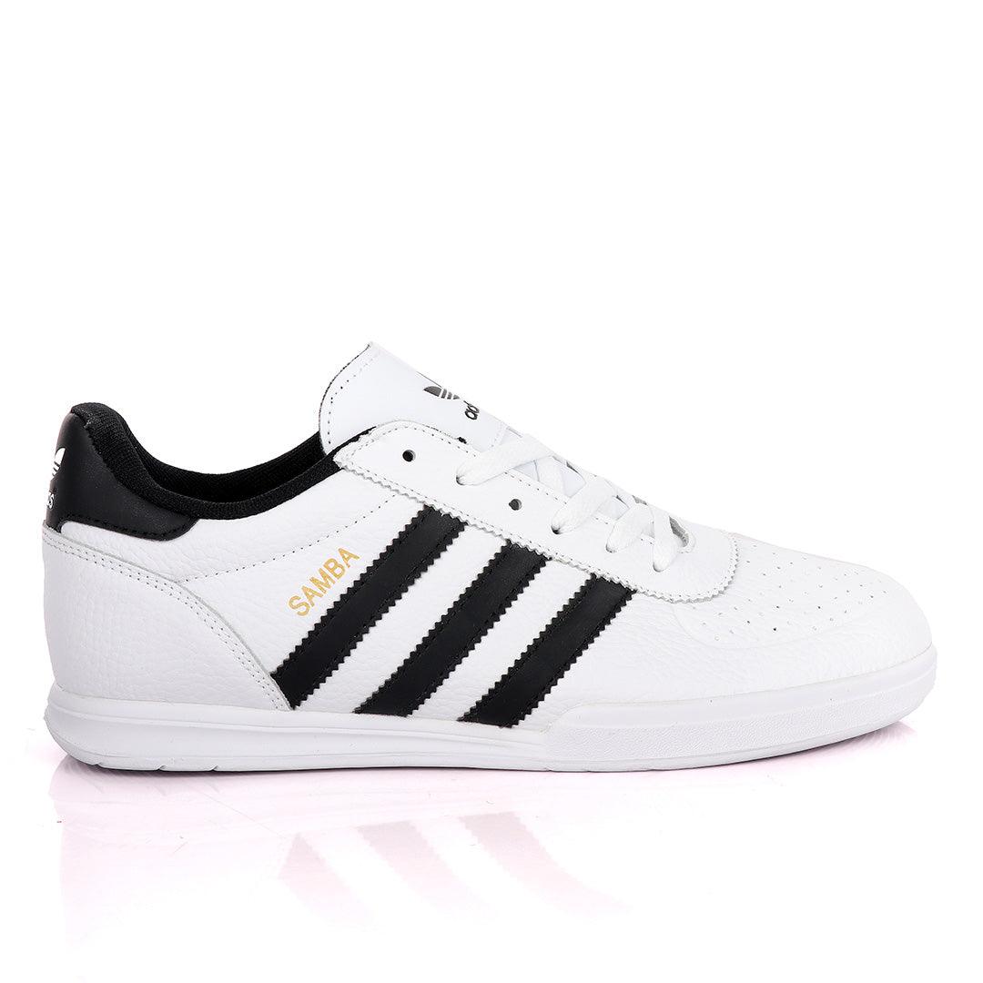 Adidas Samba Palace White And Black Sneakers - Obeezi