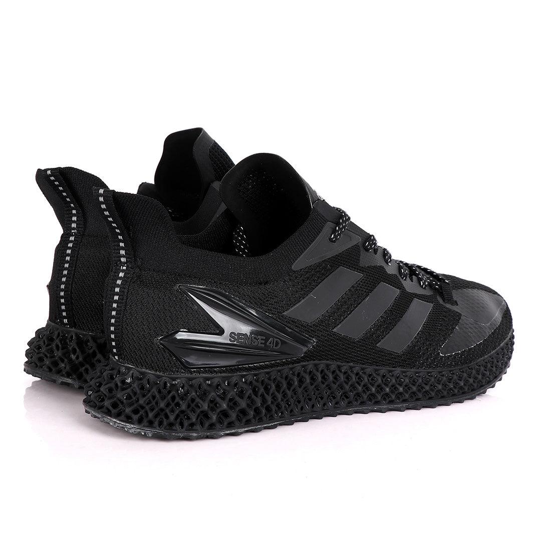 Adidas Sense 4D All Black Sneakers - Obeezi