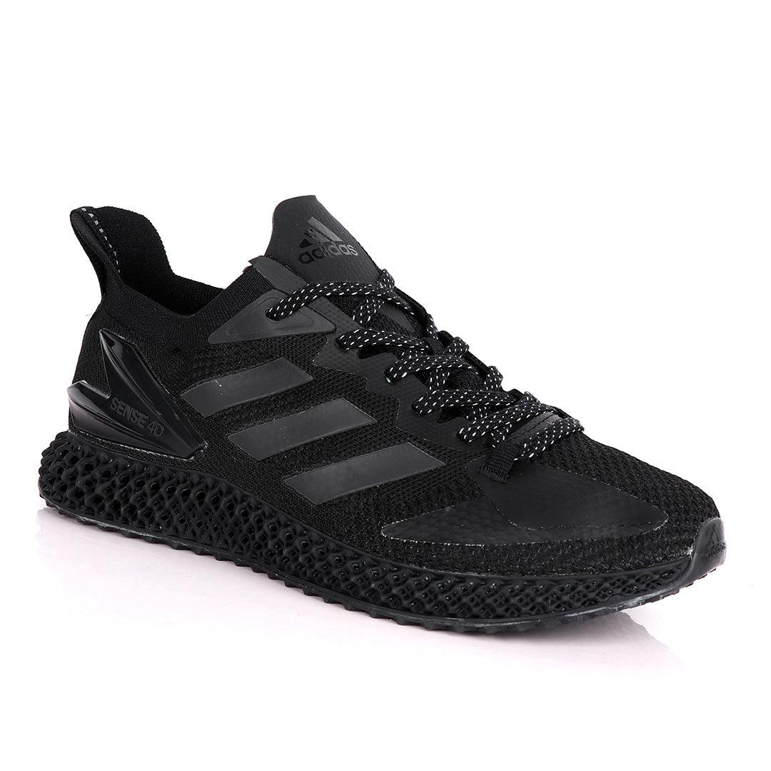 Adidas Sense 4D All Black Sneakers - Obeezi