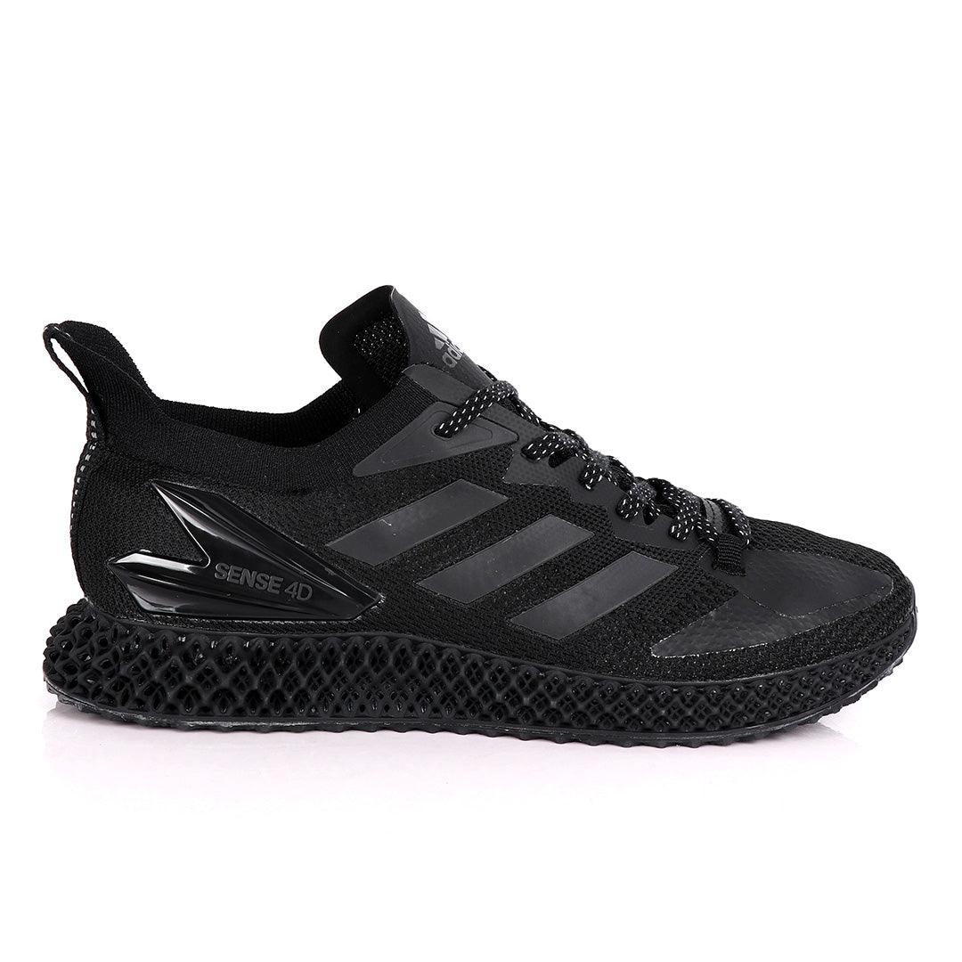 Adidas Sense 4D All Black Sneakers - Obeezi